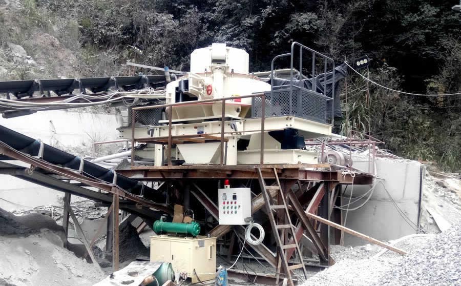 安徽淮南500t/h石英砂制砂生產(chǎn)線(xiàn)