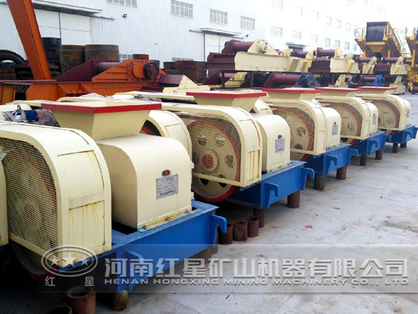 鉀長石對輥式破碎機(jī)