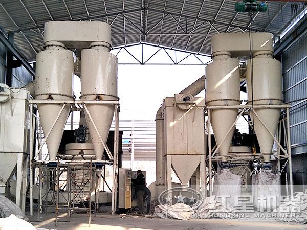 雷蒙磨粉機(jī)現(xiàn)場(chǎng)實(shí)拍