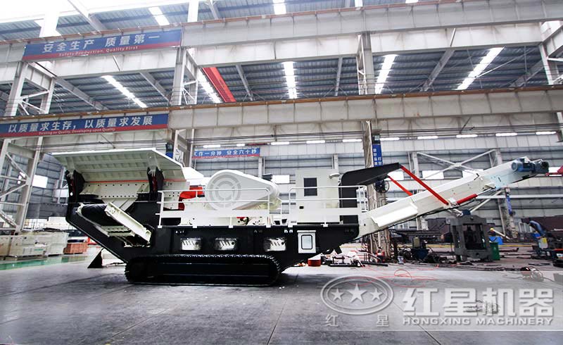 履帶移動破碎機