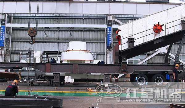 建筑垃圾移動制砂機結(jié)構設計
