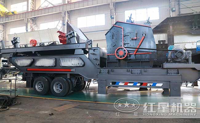 流動石子機(jī)車間