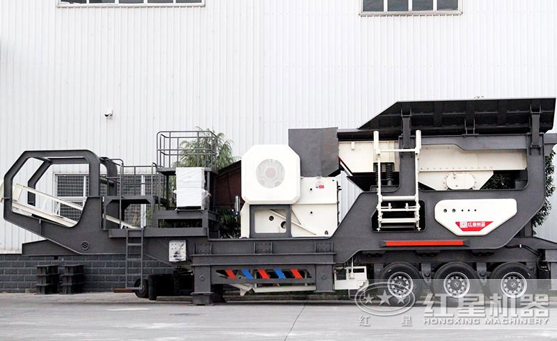 移動(dòng)顎破碎石子機(jī)