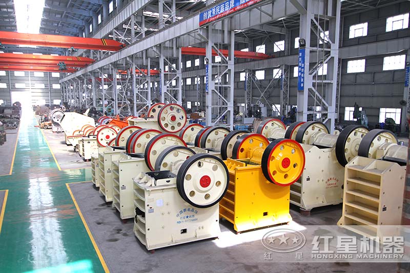 鐵礦顎式破碎機廠區(qū)圖
