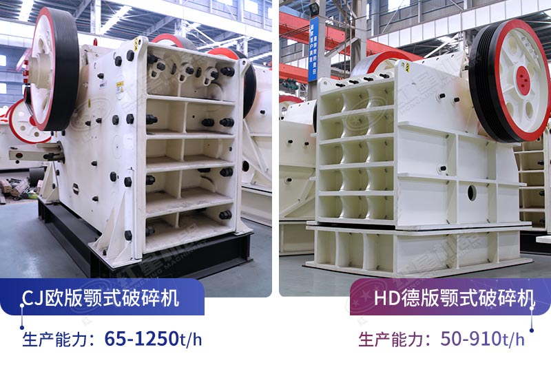HD和CJ系列顎式破碎機(jī)設(shè)備