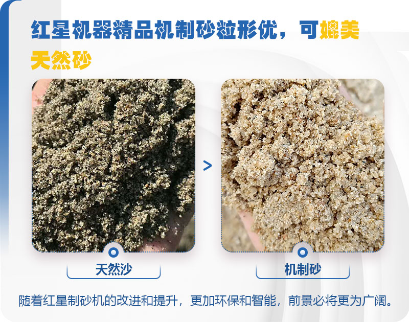 混凝土用河沙好還是機(jī)制砂好？骨料生產(chǎn)線工藝流程是什么？