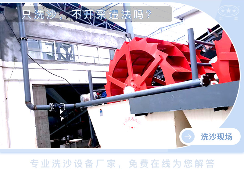 只洗沙不開采也違法嗎？洗沙場需要什么手續(xù)？