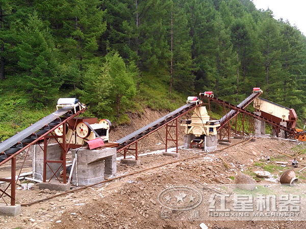 制砂機(jī)現(xiàn)場(chǎng)圖